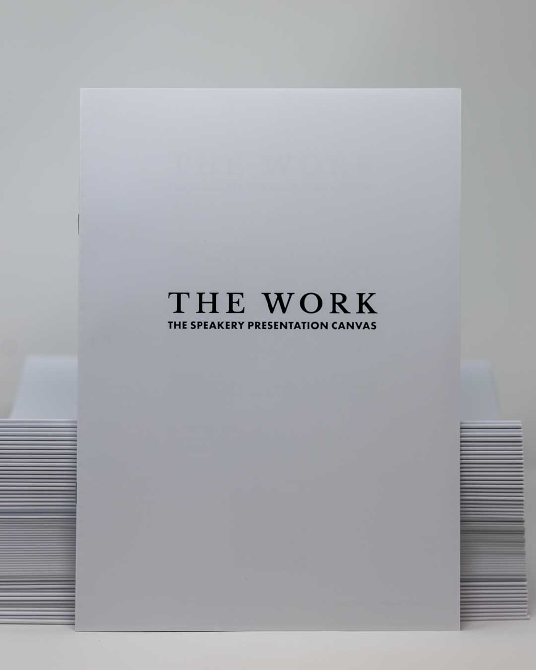 The Speakery Presentation Canvas Workbook