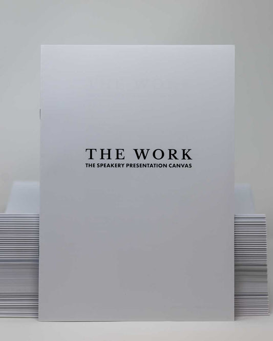 The Speakery Presentation Canvas Workbook